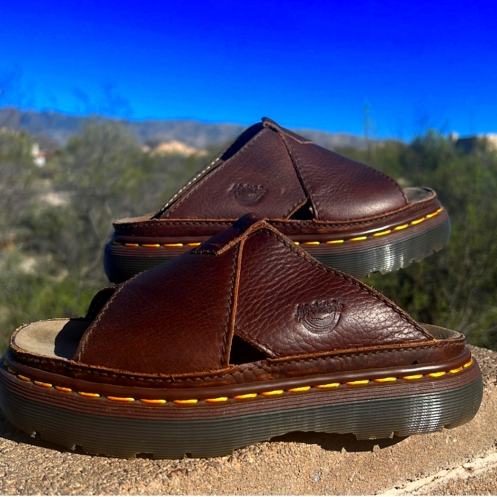 Dr. Martens Vintage Platform Slide Sandals UK 5 womens US 7